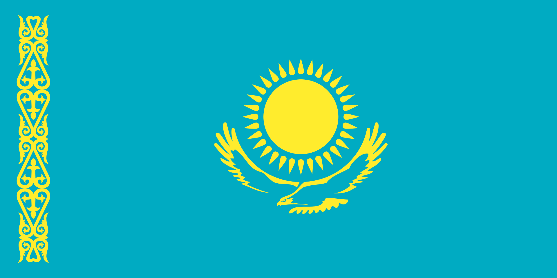 Flag Of Kazakhstan.Svg